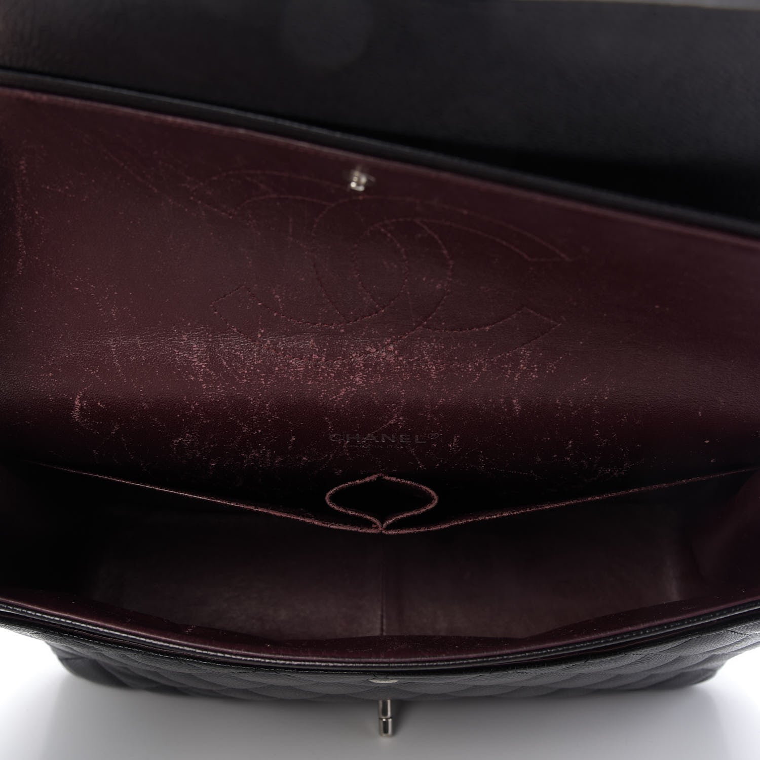 Chanel Caviar Quilted Maxi Double Flap Black 5 of 11