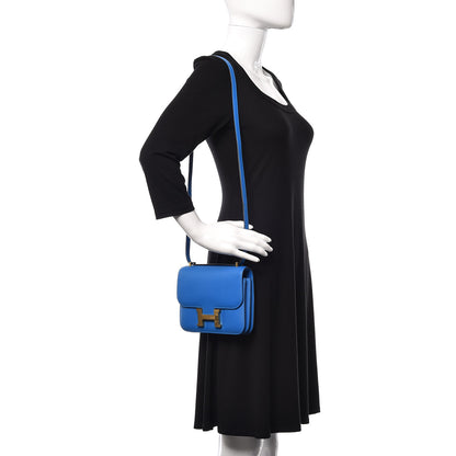 Hermes Swift Constance 18 Bleu Hydra 2 of 27