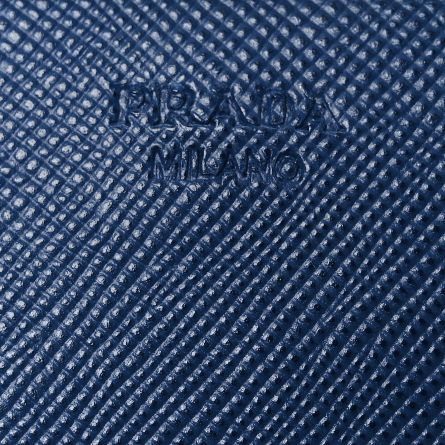 Prada Saffiano Metal Oro Chain Wallet Bleuette 9 of 18