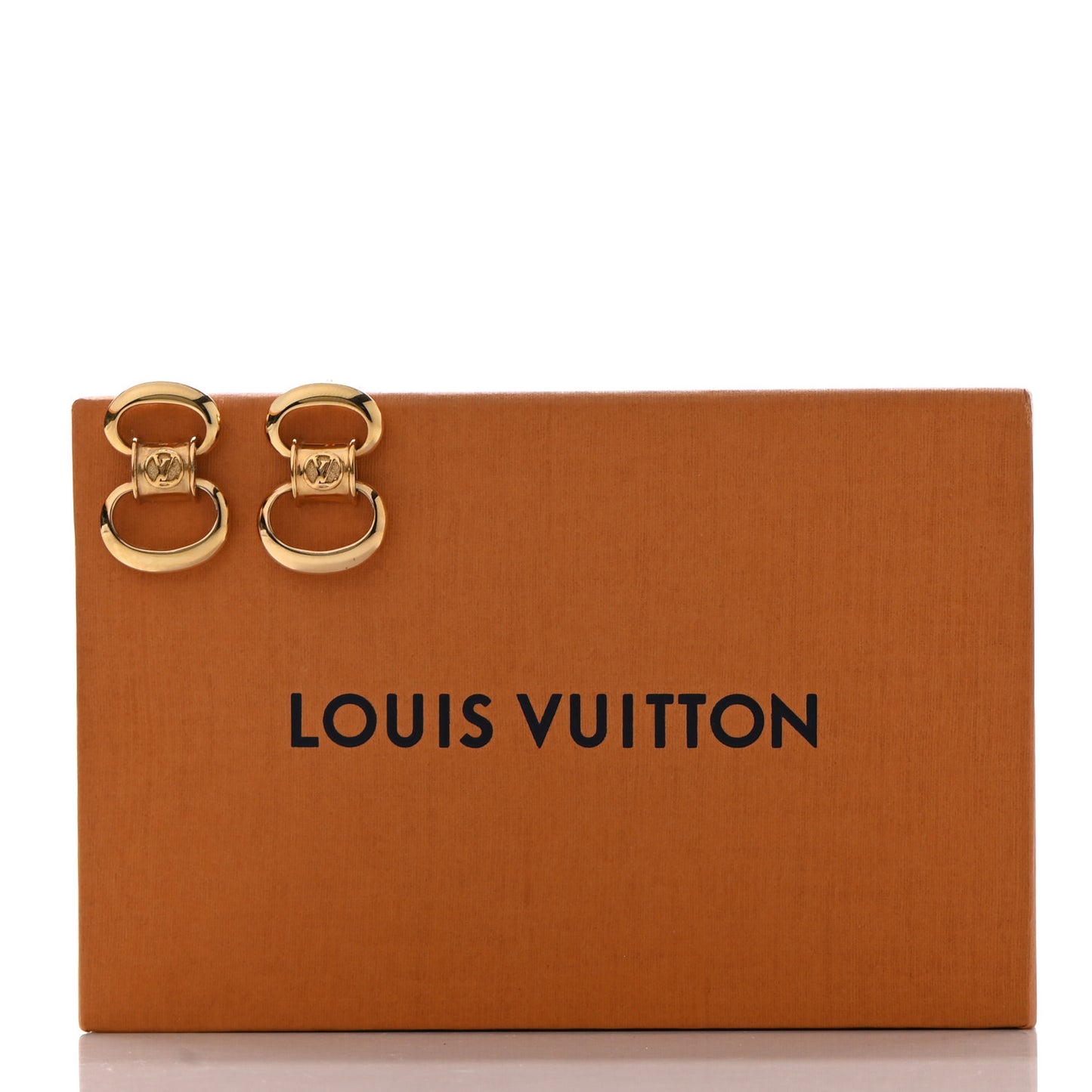 Metal Pure LV Earrings Gold