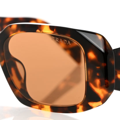Prada Acetate Symbole Sunglasses SPR 17W Havana 7 of 8