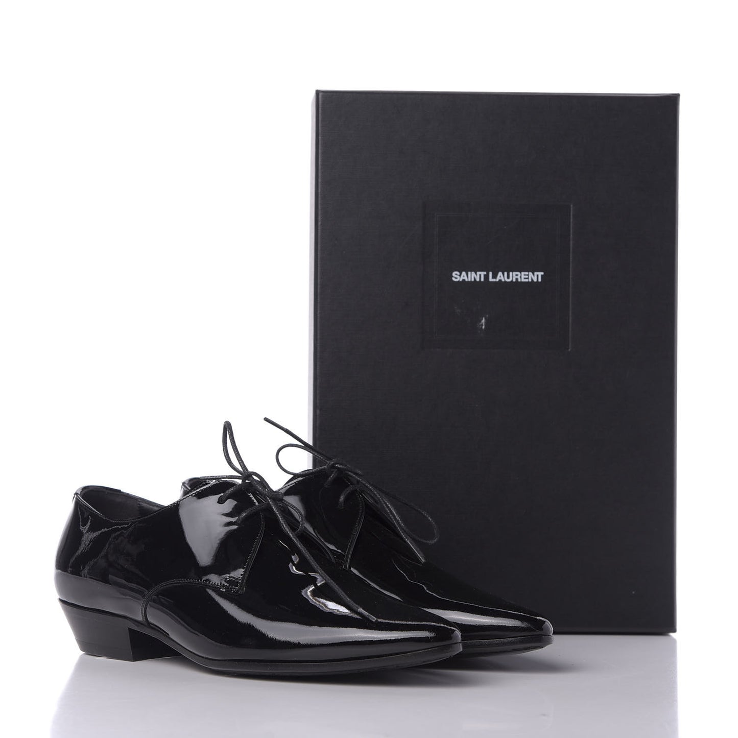 Patent Calfskin Jonas Derby 38.5 Black