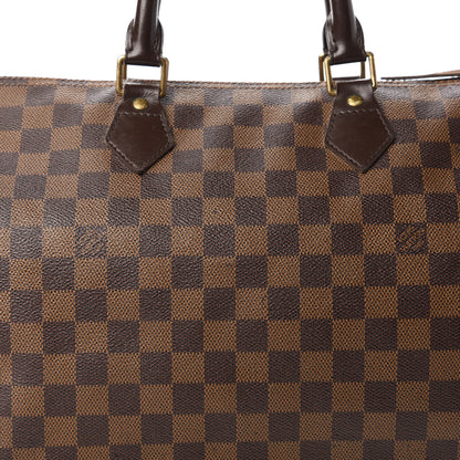 Louis Vuitton Damier Ebene Speedy 35 10 of 13