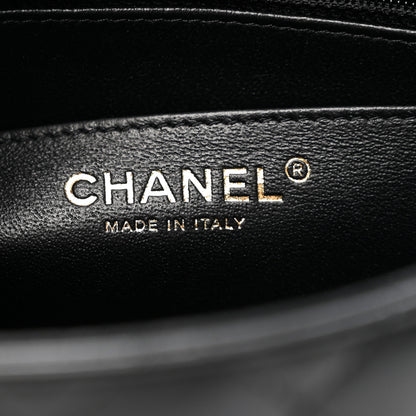 Chanel Lambskin Quilted Mini Square Flap Black 6 of 11