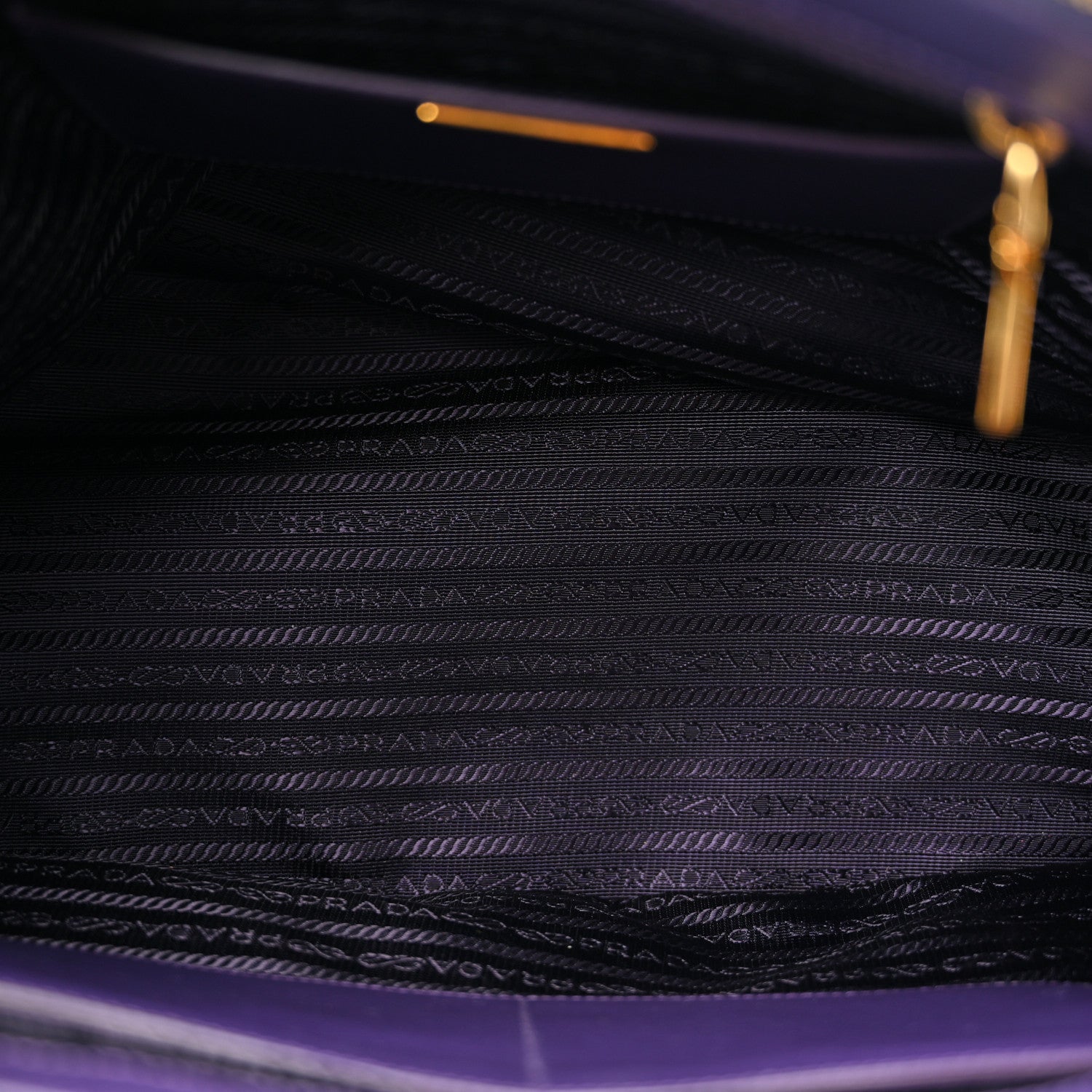 Prada Saffiano Lux Large Galleria Double Zip Tote Uva 5 of 14