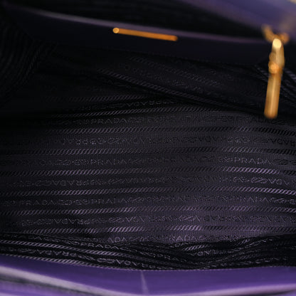Prada Saffiano Lux Large Galleria Double Zip Tote Uva 5 of 14
