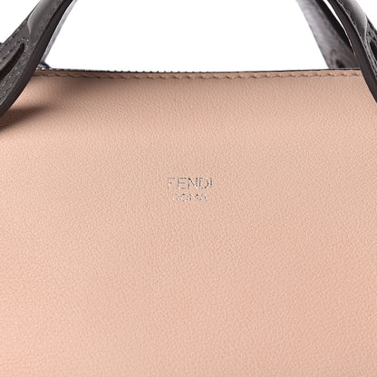 Fendi Vitello Dolce 4 Color Medium By The Way Boston Bag Rosa Plaster Multicolor 10 of 10