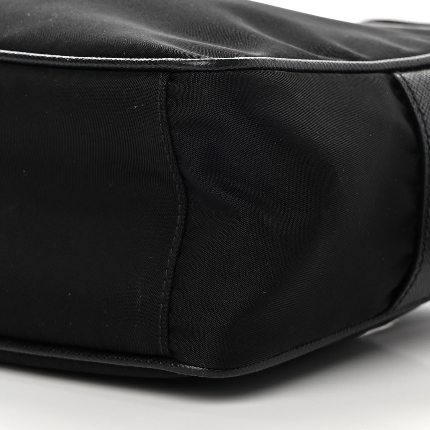 Prada Tessuto Nylon Soft Calf Camera Bag Black 11 of 12