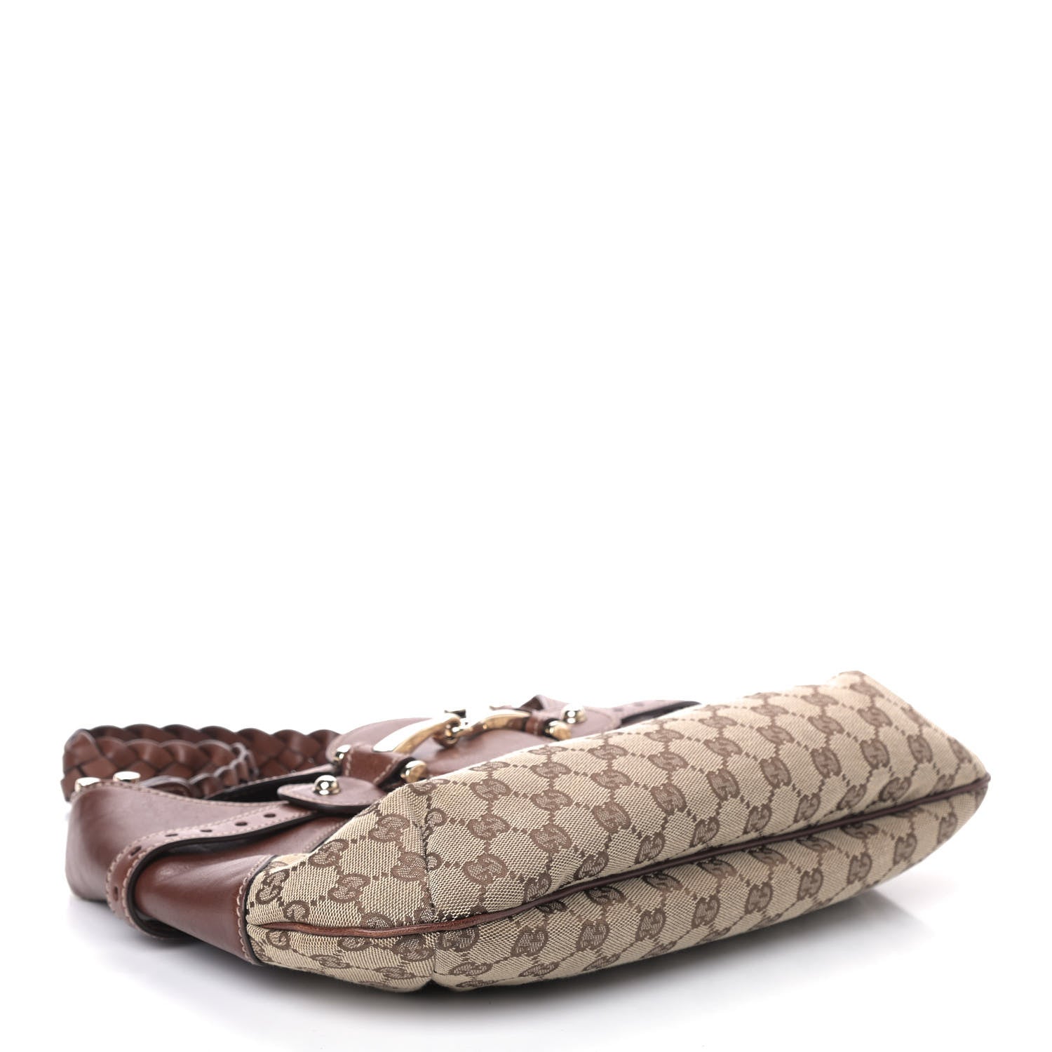 Gucci Monogram Pelham Shoulder Bag Brown 3 of 7