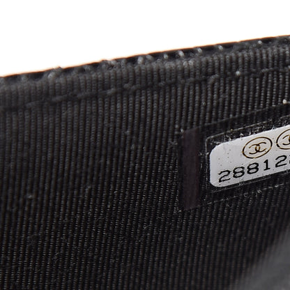 Chanel Caviar Quilted Wallet On Chain WOC Black 8 of 12