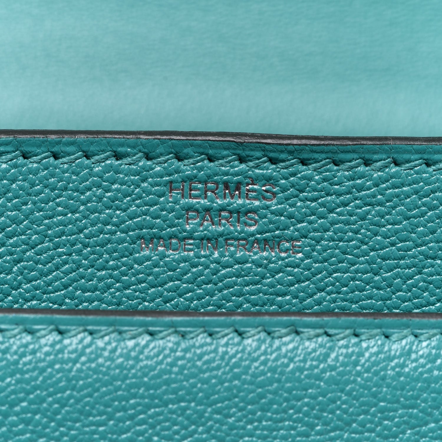 Hermes Chevre Mysore Mini Verrou Chaine Bag Bleu Paon 6 of 9