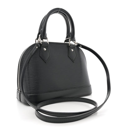 Louis Vuitton Epi Alma BB Black 3 of 13