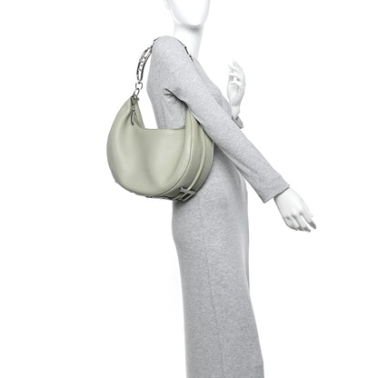 Fendi Vitello Grace Matte Medium Fendigraphy Hobo Bag Green Tea 2 of 11