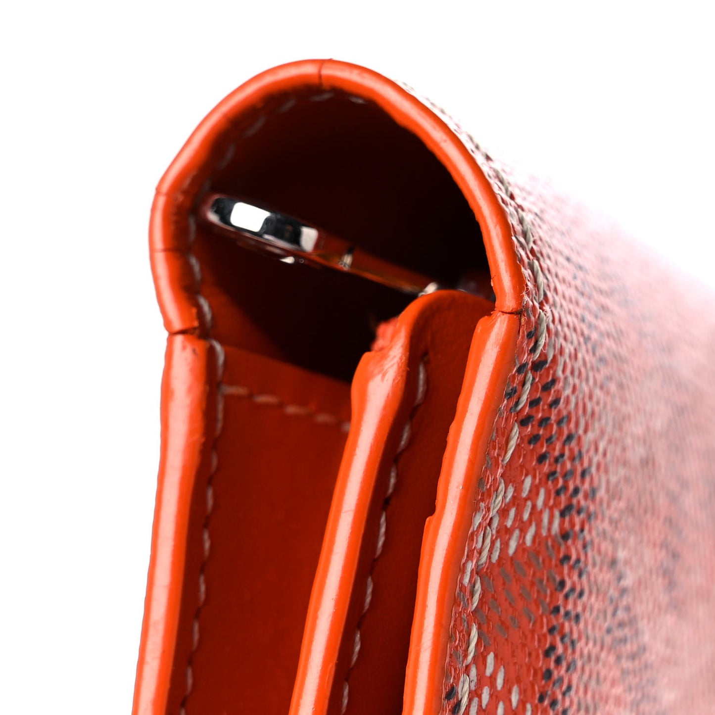 Goyardine Richelieu Wallet Orange