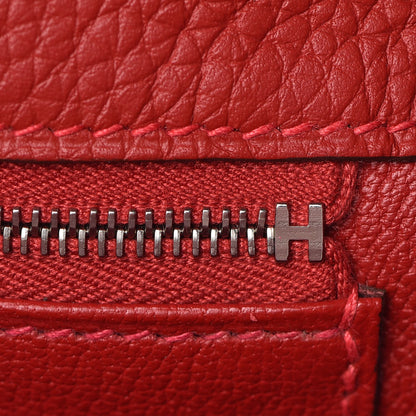 Hermes Togo Kelly Retourne 35 Rouge Casaque 26 of 37
