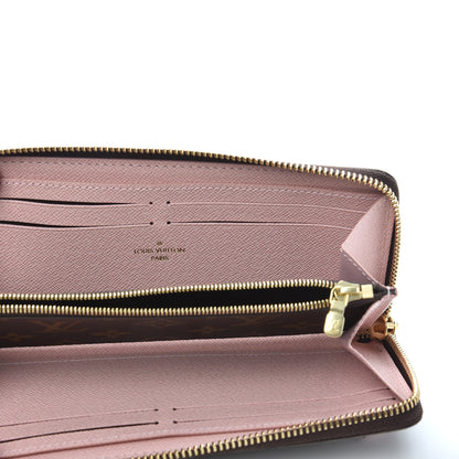 Louis Vuitton Monogram Clemence Wallet Rose Ballerine 4 of 6