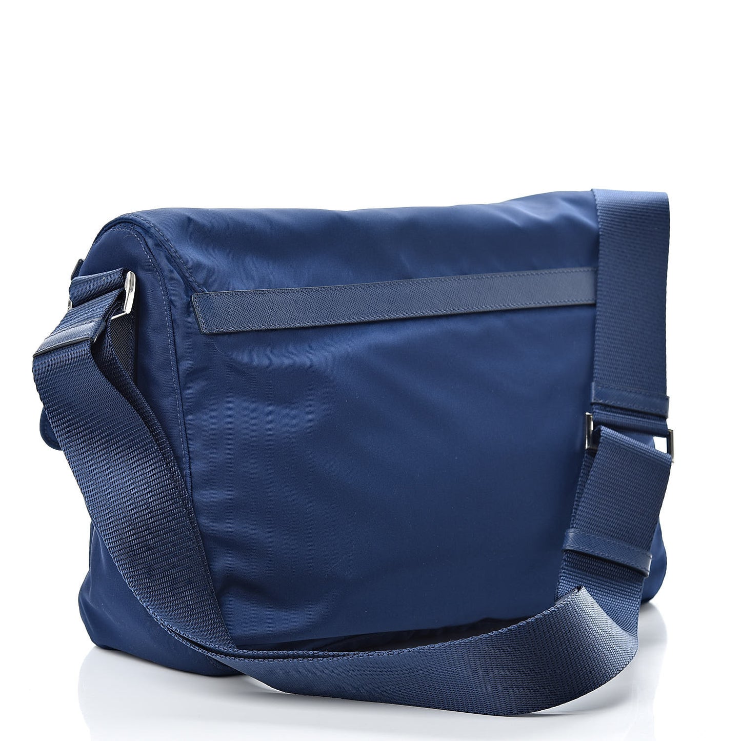 Nylon Vela Messenger Bag Royal