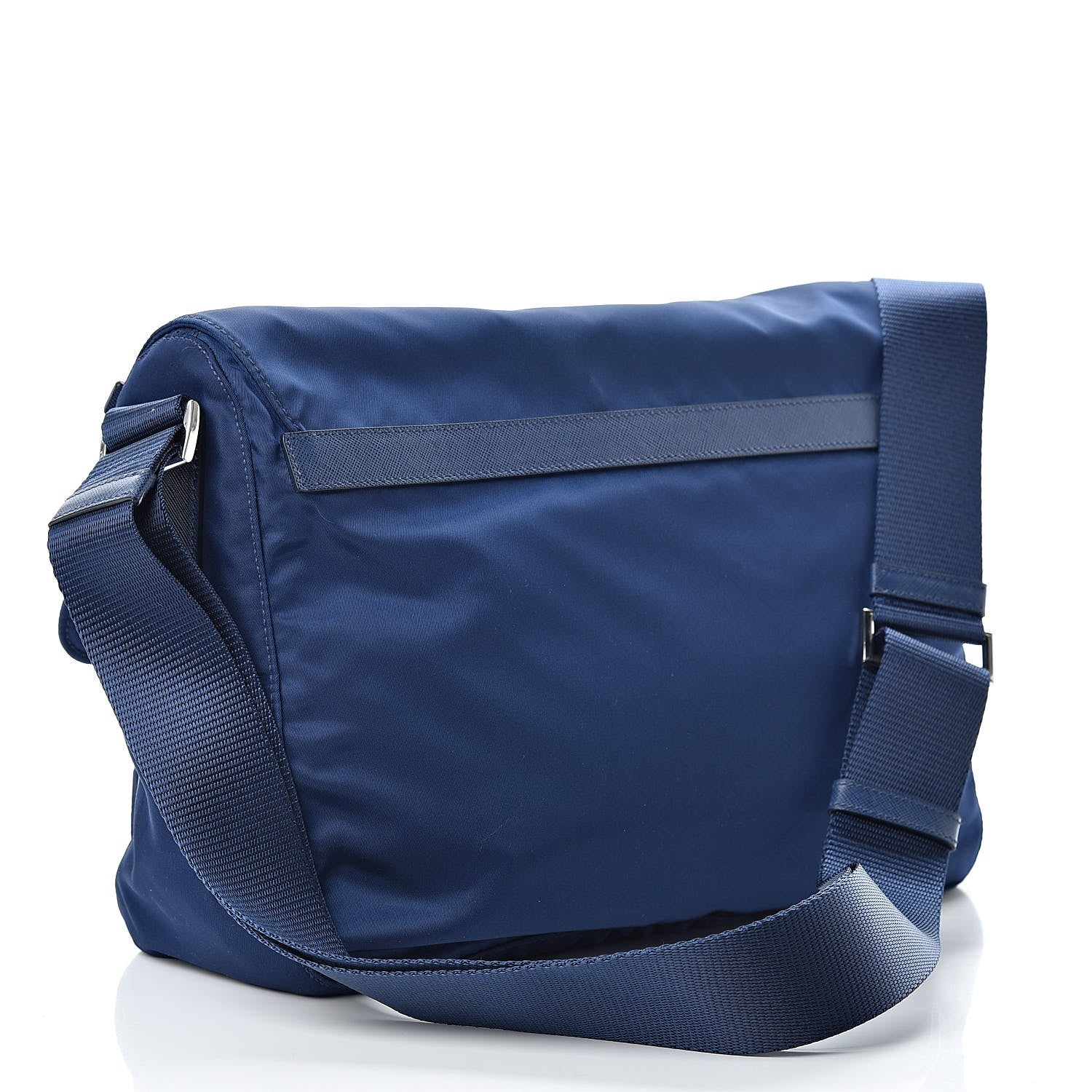 Prada Nylon Vela Messenger Bag Royal 3 of 13
