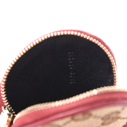 Gucci Monogram Heart Coin Purse Red 7 of 7