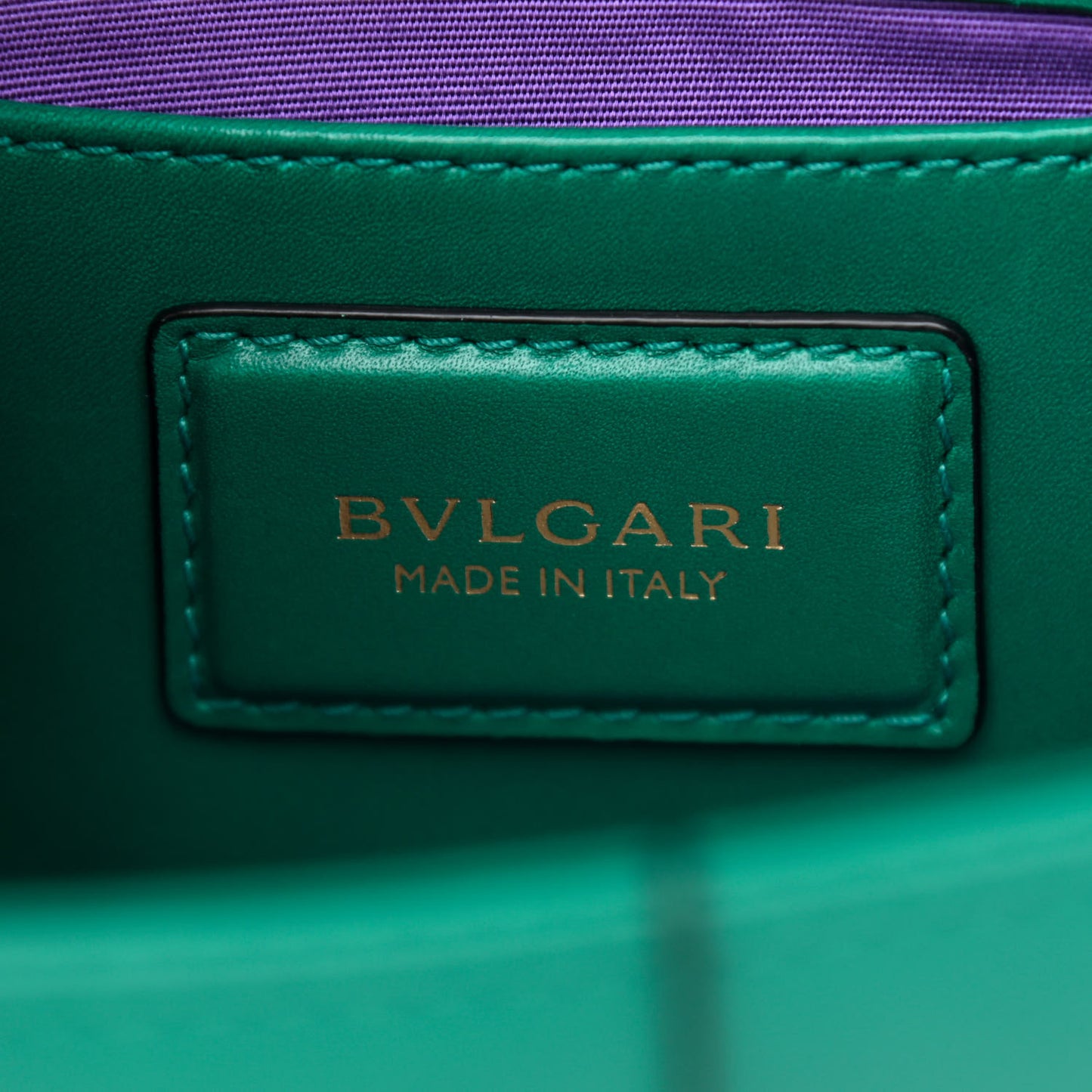 Calfskin Serpenti Forever Crossbody Bag Emerald Green