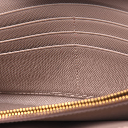 Prada Saffiano Metal Oro Chain Wallet Cammeo 6 of 16