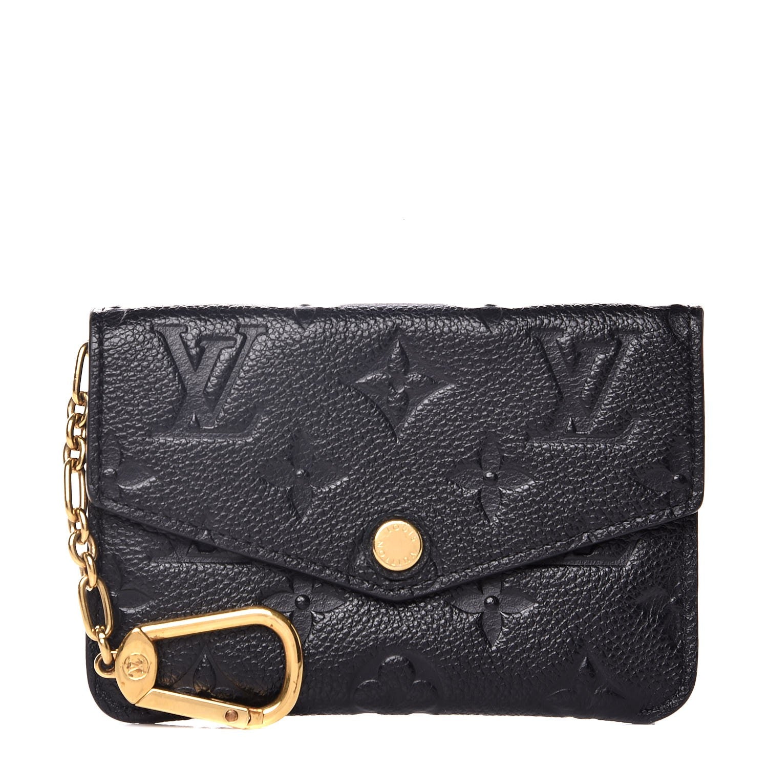 Louis Vuitton Empreinte Key Pouch Black 1 of 7