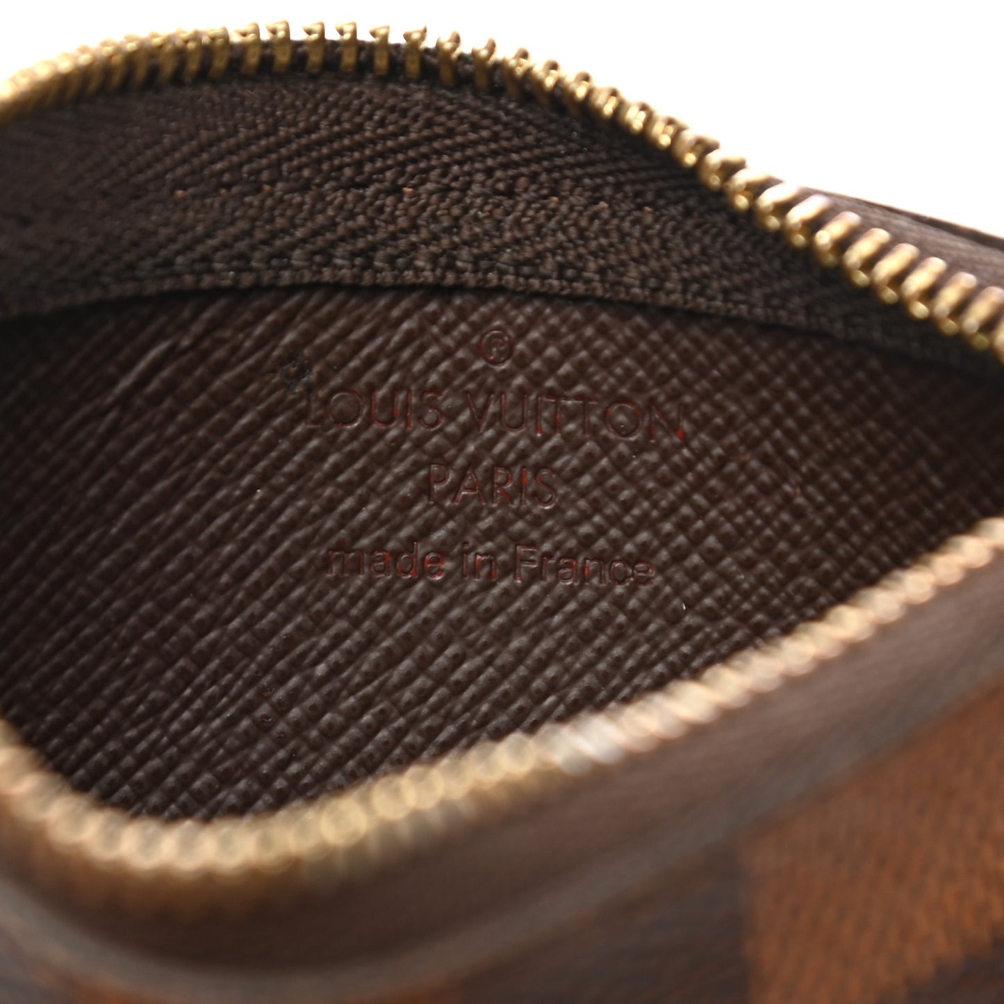 Damier Ebene Key Pouch