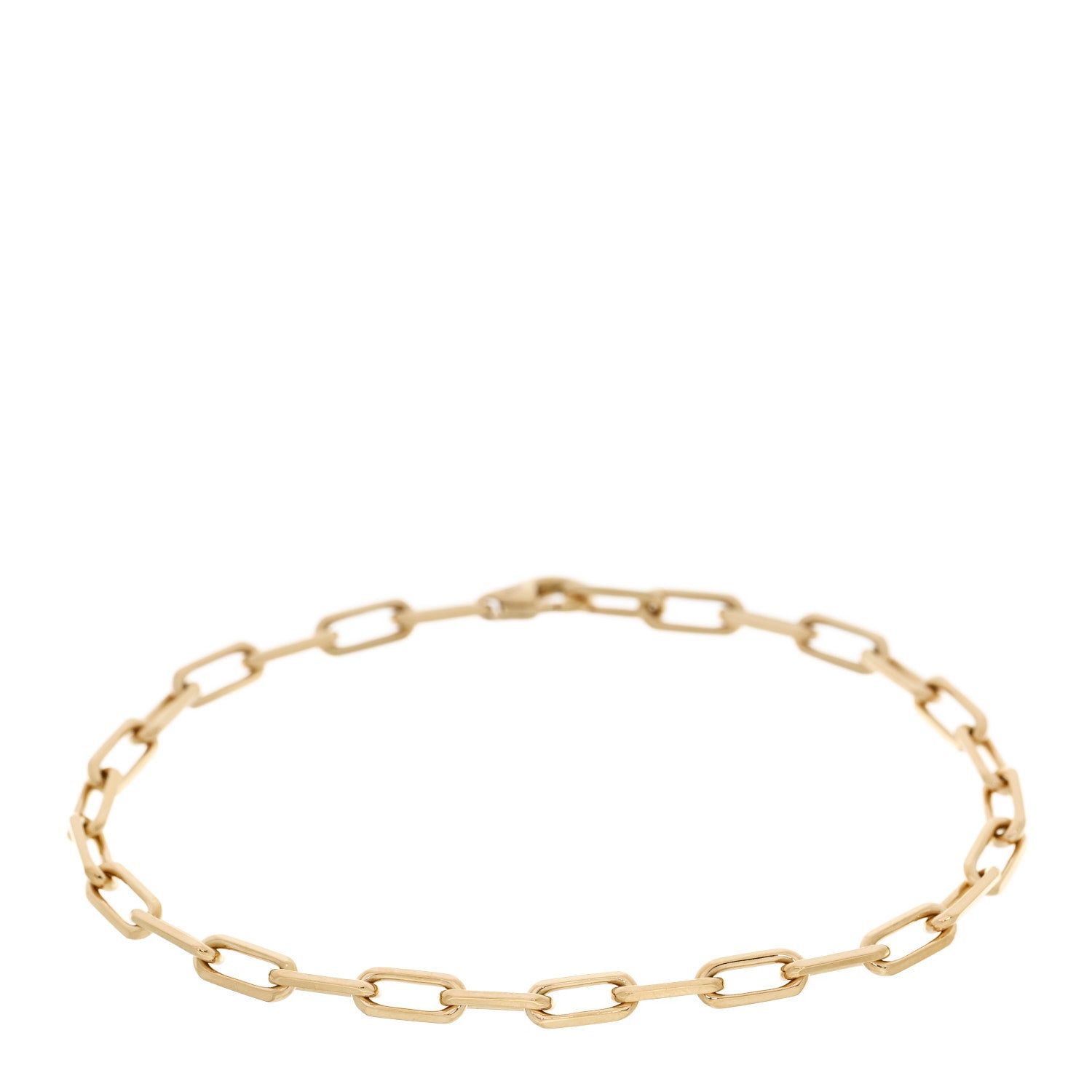 Cartier 18K Yellow Gold Small Santos de Cartier Link Chain Bracelet 1 of 5