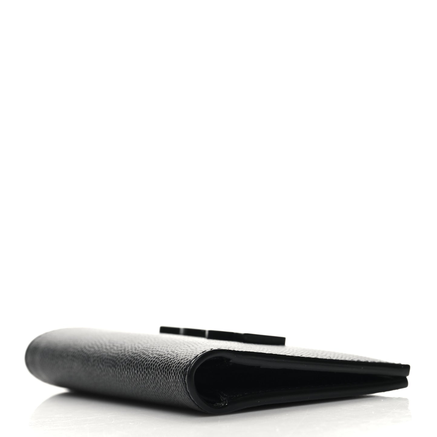 Grain De Poudre Monogram Bi-Fold Wallet Black