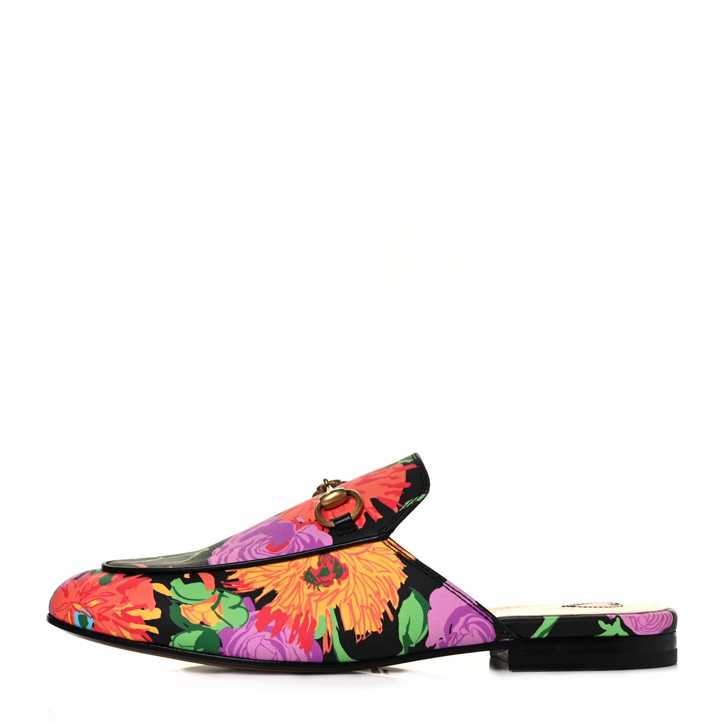 X KEN SCOTT Canvas Infinity Jenni Women's Princetown Slippers 36 Black Pink