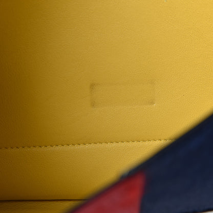 Celine Suede Calfskin Pony Hair Medium Tri-Color Diamond Shoulder Bag Multi 13 of 15