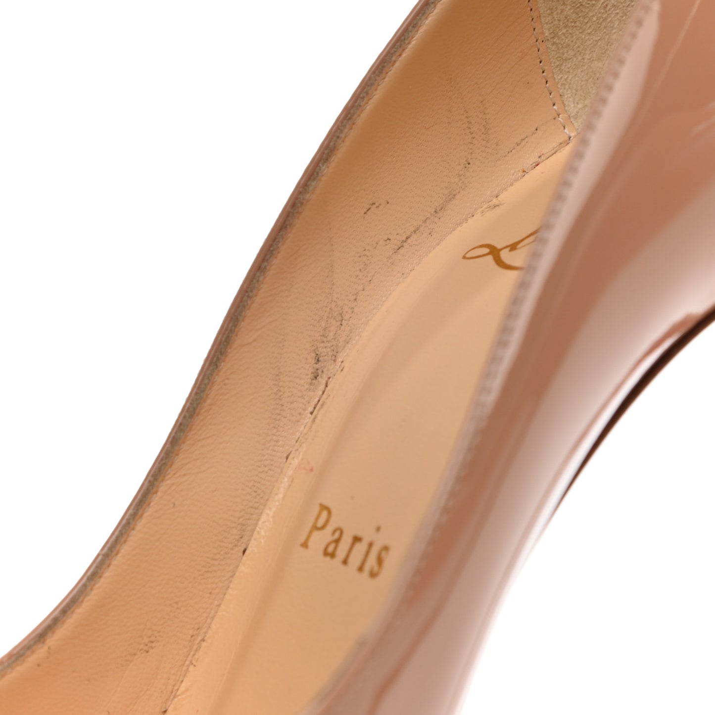Patent Kate 100 Pumps 36 Nude