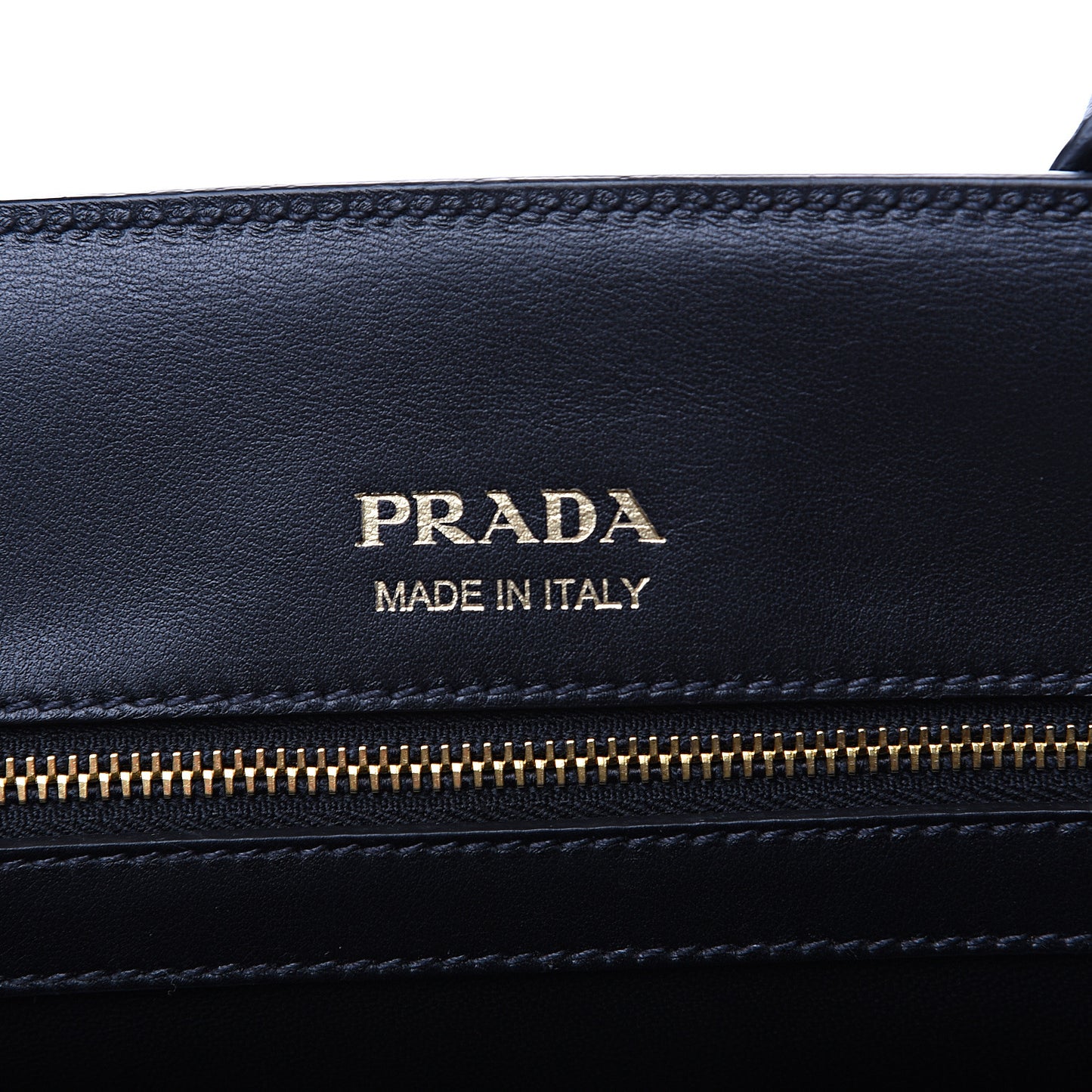 Saffiano City Calfskin Medium Bibliothèque Top Handle Black