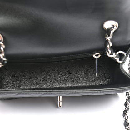 Chanel Lambskin Quilted Mini Rectangular Flap Black 5 of 11