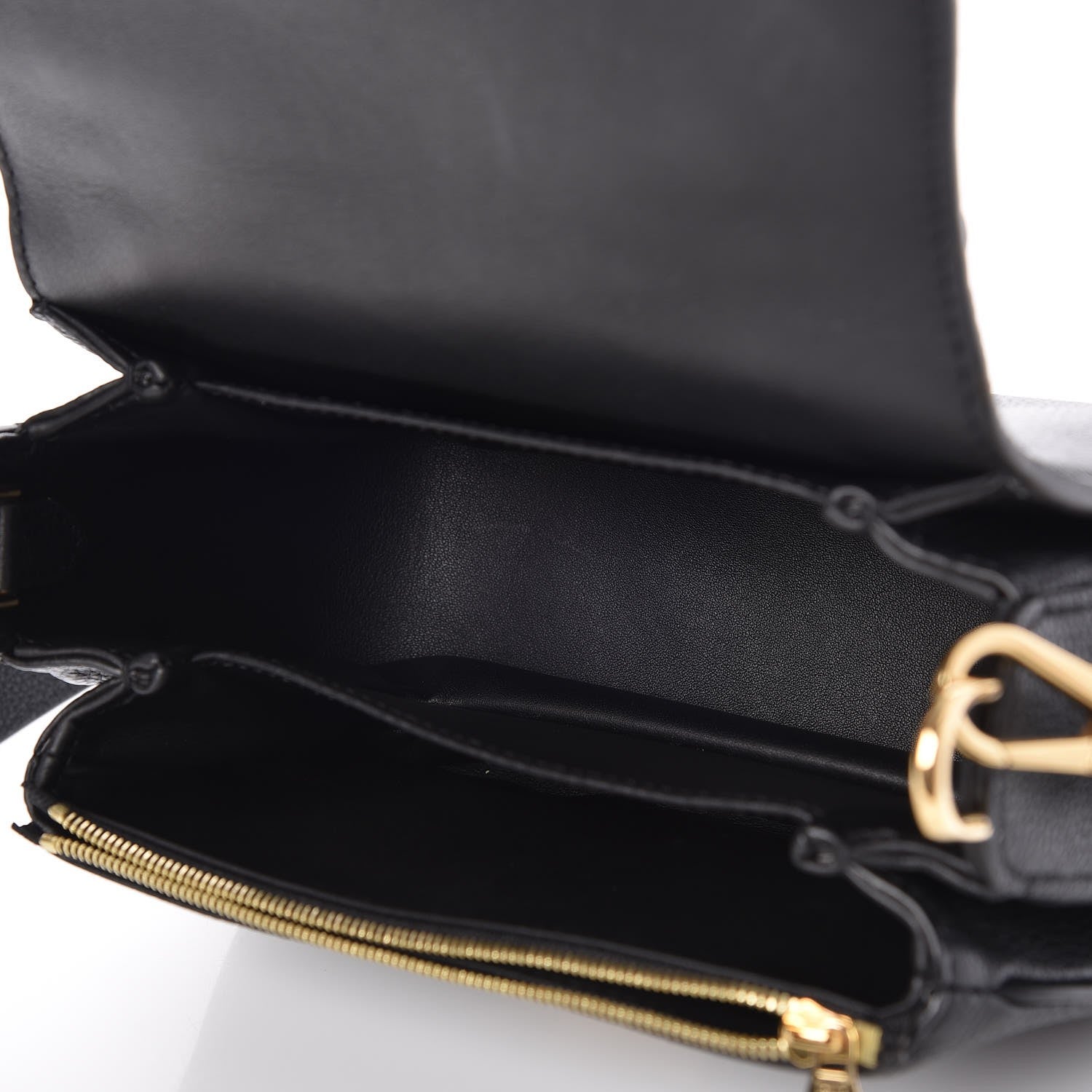 Louis Vuitton Grained Calfskin Vivienne NM Black 6 of 7