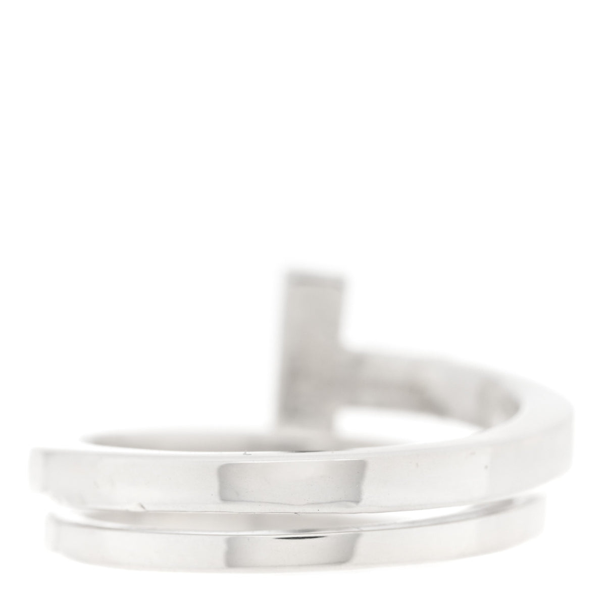 Tiffany Sterling Silver T Square Wrap Ring 50 5.5 3 of 5