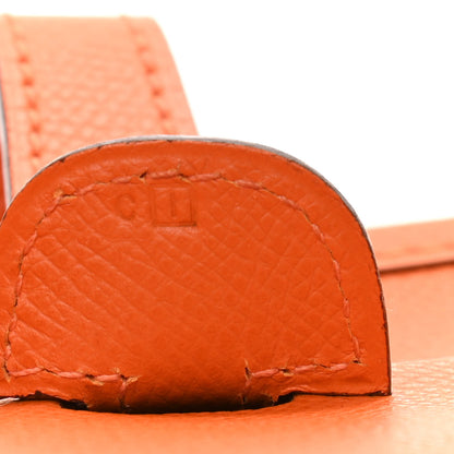 Hermes Epsom Evelyne II PM Orange 7 of 11