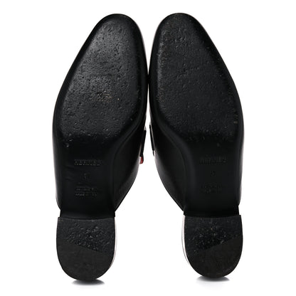 Hermes Goatskin Trocadero Mule 37 Black 5 of 12