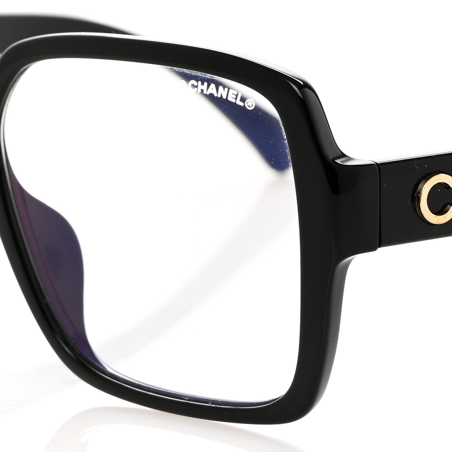 Acetate Square Blue Light Glasses 5408-S-A Black