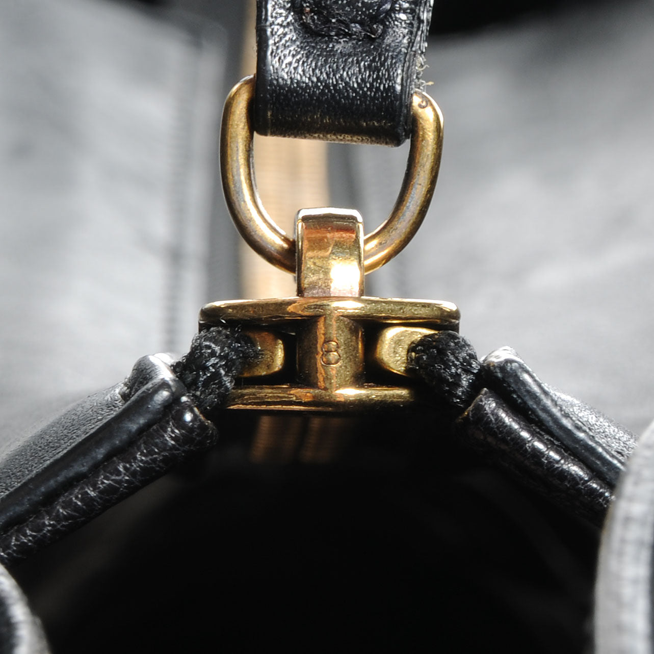 Celine Palmelato Leather Mini Luggage Black 9 of 9