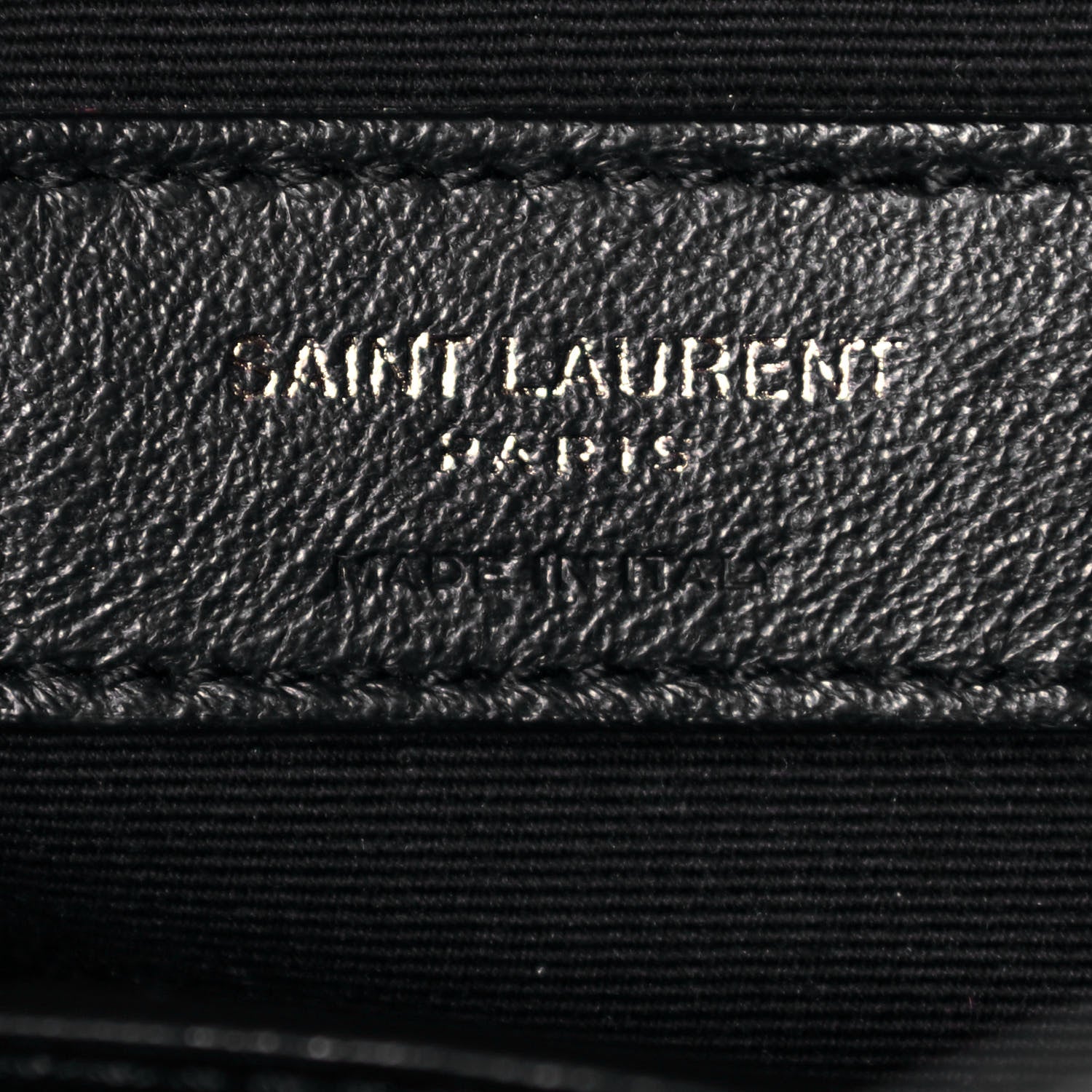 Saint Laurent Crinkled Calfskin Matelasse Monogram Medium Niki Shopper Tote Black 6 of 12