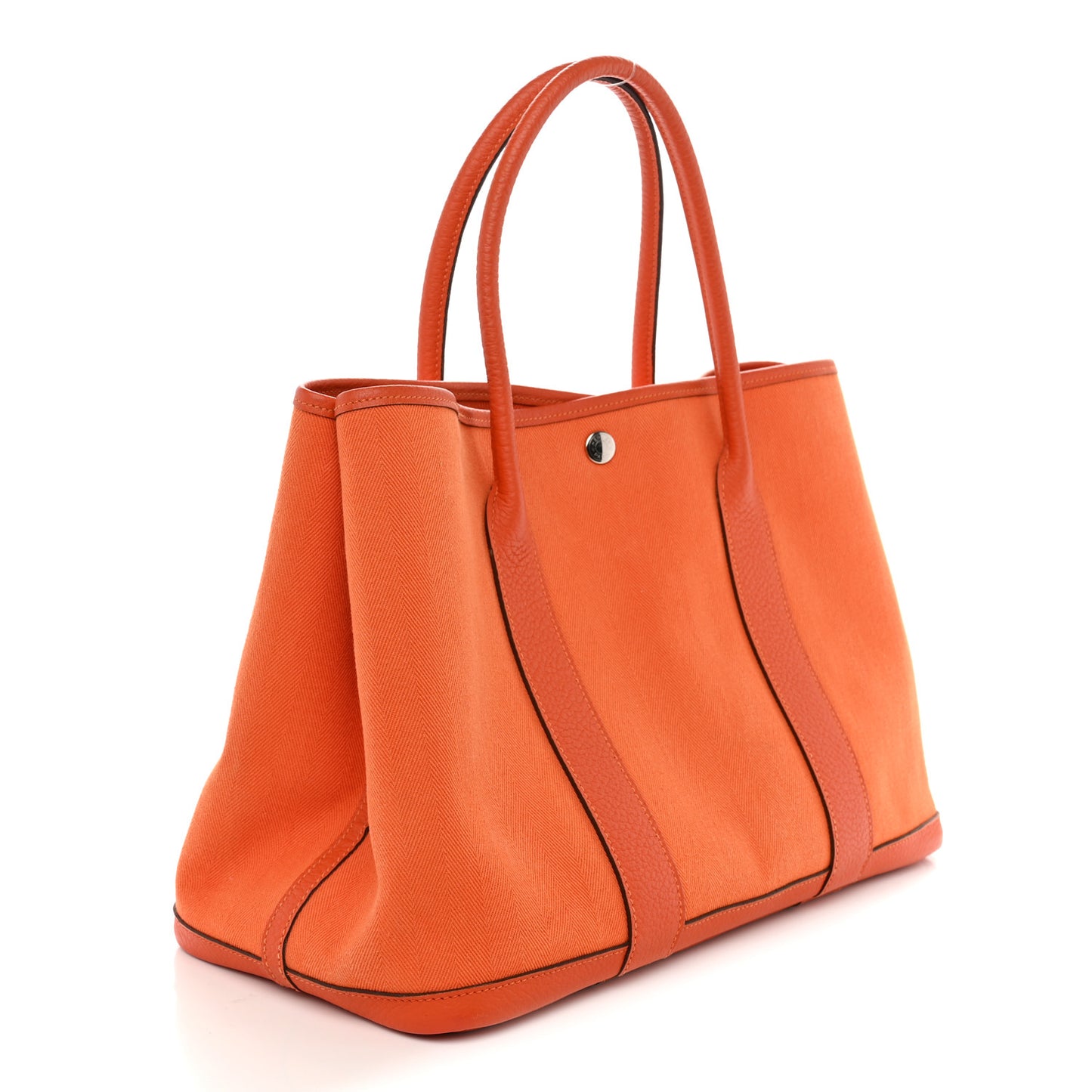 Toile Negonda Garden Party Tote 36 MM Orange