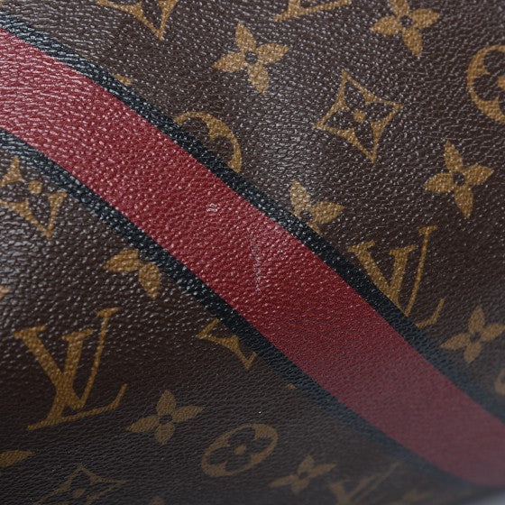 Louis Vuitton Monogram My LV Heritage Speedy Bandouliere 35 Bordeaux Black 11 of 17