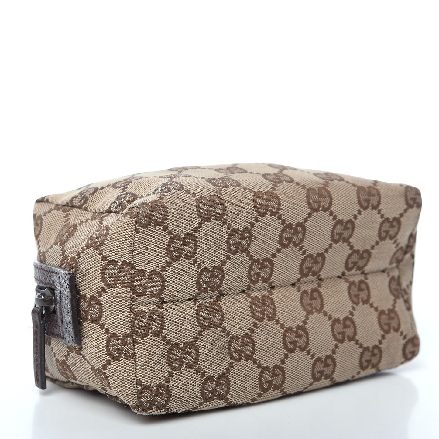 Monogram Large Cosmetic Case Brown
