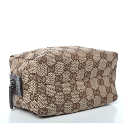 Gucci Monogram Large Cosmetic Case Brown 2 of 9