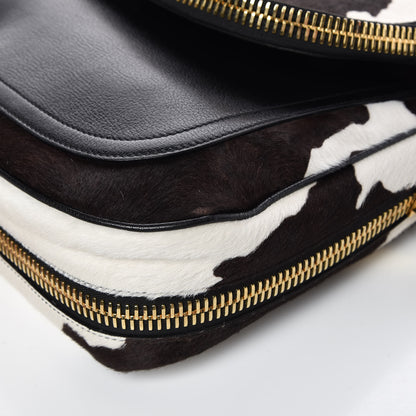 Tom Ford Calfskin Calf Hair Large Jennifer Brown White 6 of 12