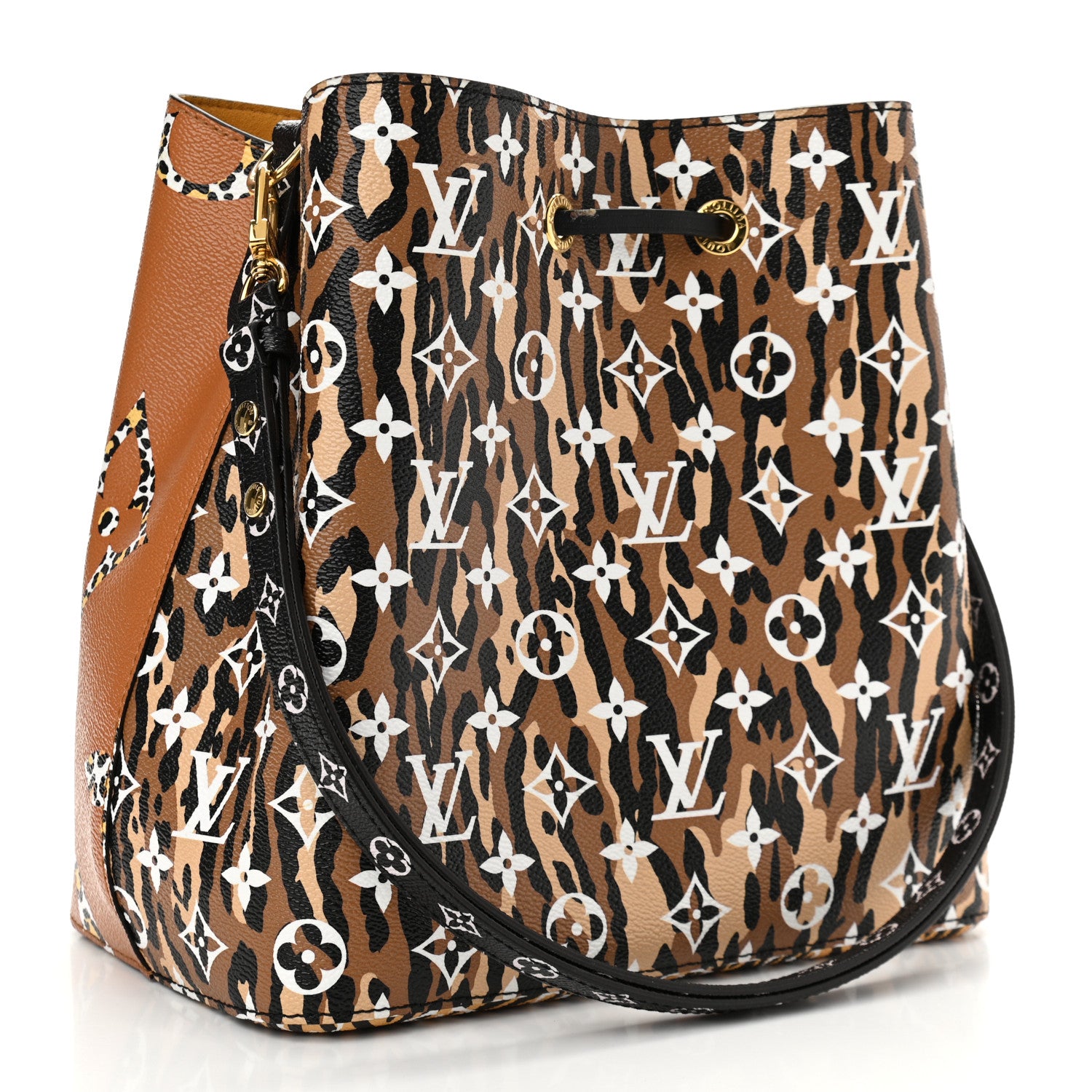 Louis Vuitton Monogram Giant Jungle NéoNoé Caramel 3 of 11