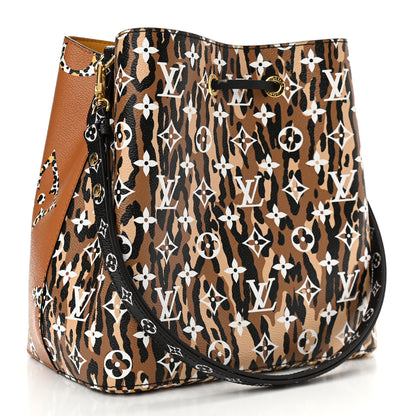 Louis Vuitton Monogram Giant Jungle NéoNoé Caramel 3 of 11
