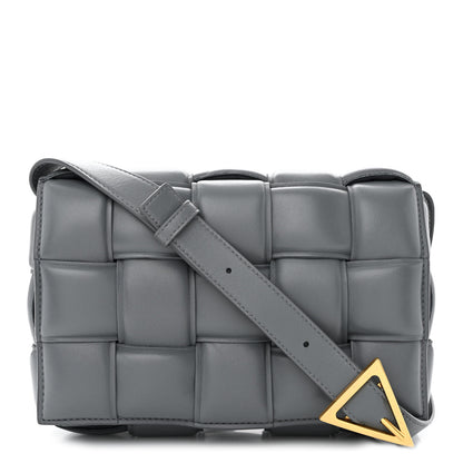 Bottega Veneta Nappa Maxi Intreccio Padded Cassette Crossbody Bag Thunder 1 of 10