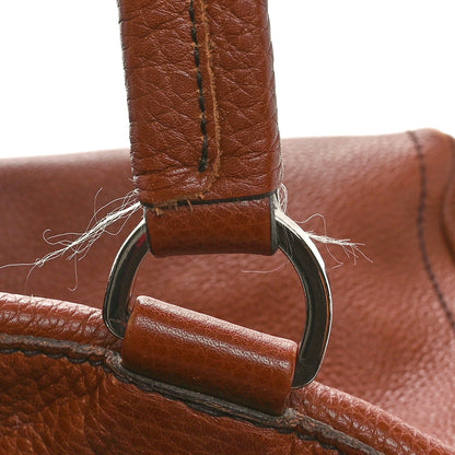 Prada Vitello Daino Buckle Shoulder Bag Tabacco 10 of 10